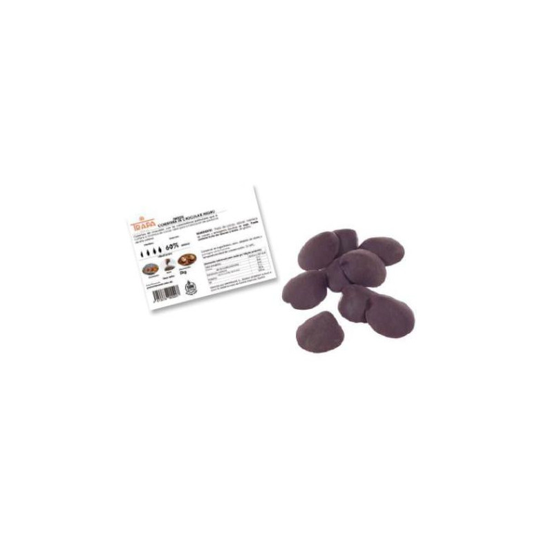 CHOCOLATE TRAPA COBERTURA EXTRA NOIR 60% 1KG