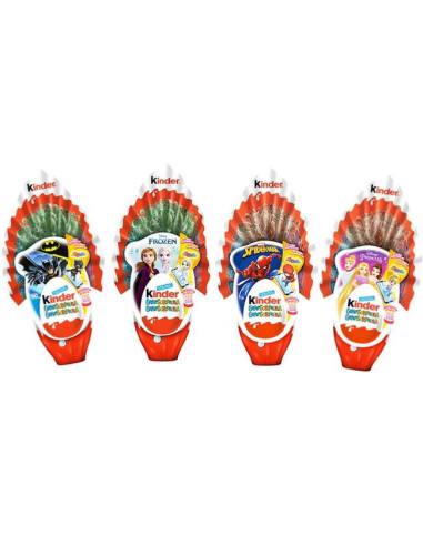 HUEVO KINDER MEGA SORPRESA PASCUA 150GRS