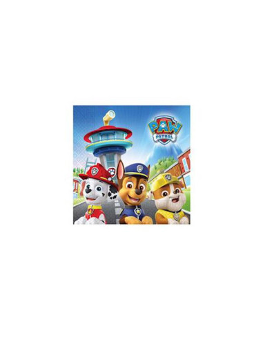 SERVILLETAS MACADAMIA PATRULLA CANINA 20UND