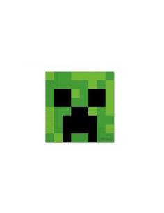 SERVILLETAS MACADAMIA MINECRAFT 20UND