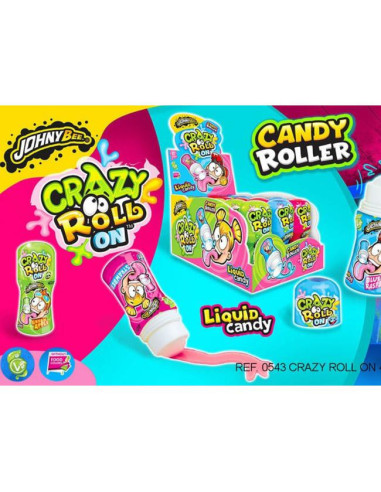 GOLOSINA JOHNYBEE CRAZY ROLL ON LIQ. 15UDS