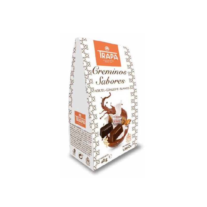 BOMBONES TRAPA CREMINOS SABORES 48GR