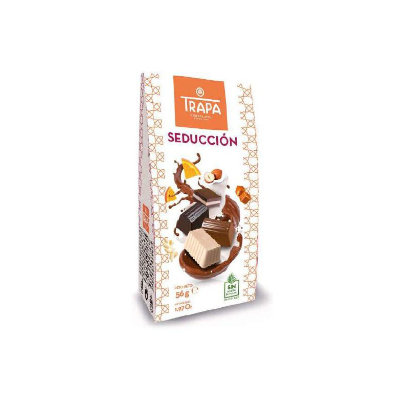 BOMBONES TRAPA SEDUCCION 56GR S/GLUTEN