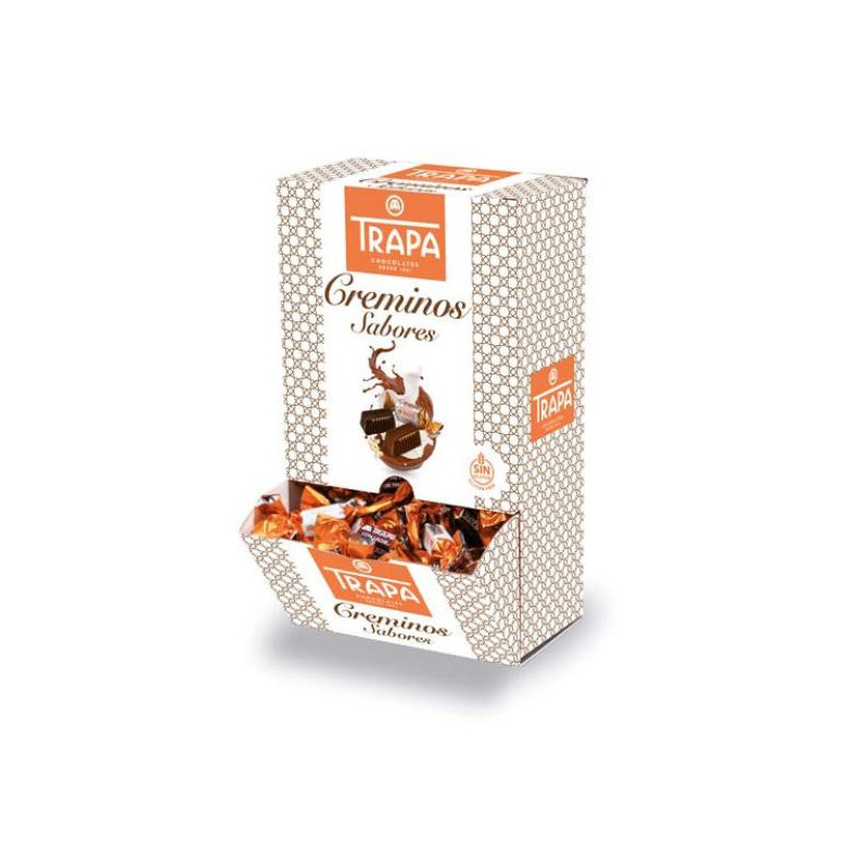 BOMBONES TRAPA CREMINOS STDOS EXPOSITOR 800GR