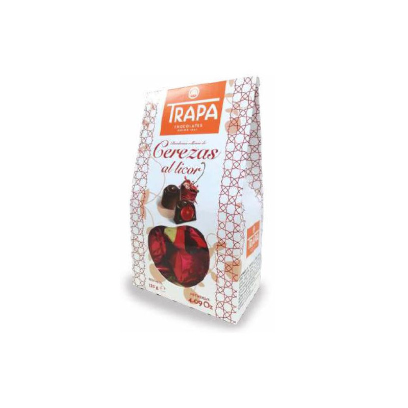 BOMBONES TRAPA CEREZAS AL LICOR 120GR
