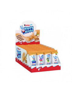 CHOCOLATINAS KINDER HAPPY HIPPO AVELLANA T1X28