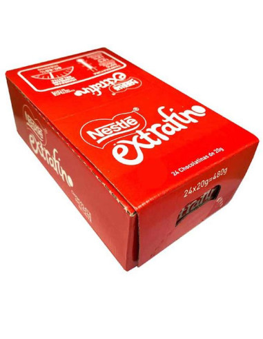 CHOCOLATINAS NESTLE LECHE EXTRAF.24*20GR