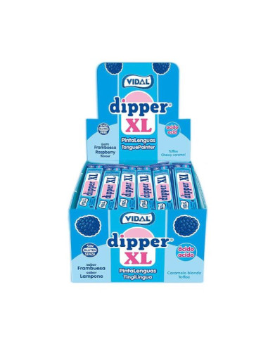 CARAMELOS VIDAL DIPPER FRAMBUESA XL 100U