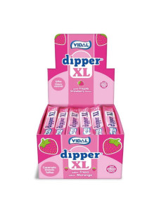CARAMELOS VIDAL DIPPER FRESA XL 100UND