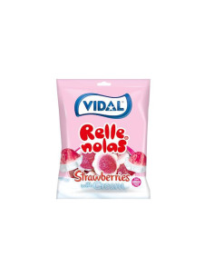 GOMAS VIDAL FRESAS NATA RELLENA B.90GR