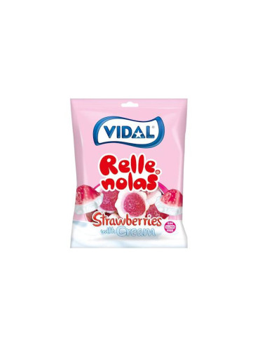 GOMAS VIDAL FRESAS NATA RELLENA B.90GR