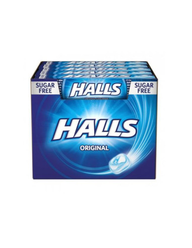 CARAMELOS HALLS EUCALIPTUS S/AZ 20UND