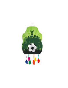 PIÑATA MACADAMIA FUTBOL MED 1UND (33X46CM)