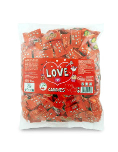 CARAMELOS CERDAN LOVE CEREZA 1KG( 310 UDS)