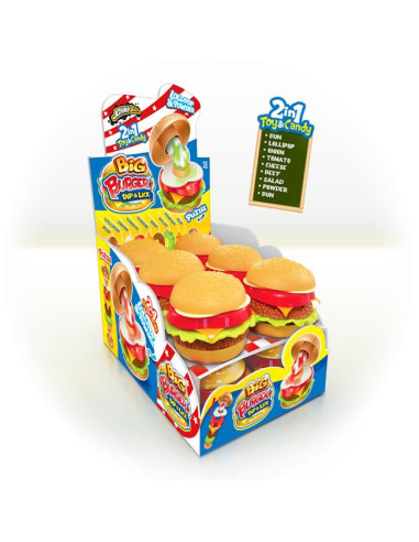 CHUPAS JOHNYBEE BIG BURGER DIP & LICK E.12UDS