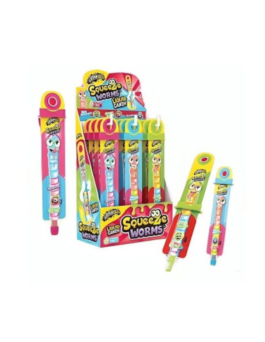 GELATINA JOHNYBEE  SQUEEZE WORMS E.30UDS
