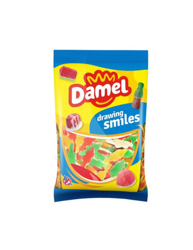 GOMAS DAMEL LADRILLOS 6COLOR PICA B.1KG