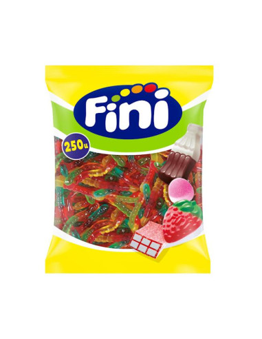GOMAS FINI GUSANOS BRILLO B.250UND