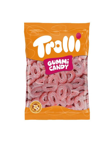 GOMAS TROLLI AROS PICA FRESA B.1KG