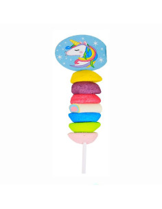 BROCHETAS DULCEARTE UNICORNIO 1U