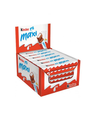 CHOCOLATINAS KINDER MAXI T1*36 MAXI